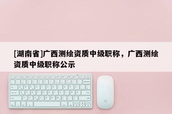 [湖南省]廣西測(cè)繪資質(zhì)中級(jí)職稱(chēng)，廣西測(cè)繪資質(zhì)中級(jí)職稱(chēng)公示