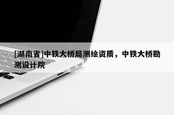 [湖南省]中鐵大橋局測繪資質(zhì)，中鐵大橋勘測設(shè)計(jì)院