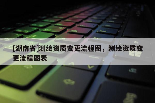 [湖南省]測(cè)繪資質(zhì)變更流程圖，測(cè)繪資質(zhì)變更流程圖表