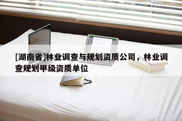 [湖南省]林業(yè)調查與規(guī)劃資質公司，林業(yè)調查規(guī)劃甲級資質單位