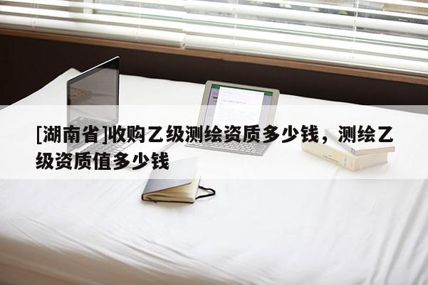 [湖南省]收購乙級測繪資質(zhì)多少錢，測繪乙級資質(zhì)值多少錢