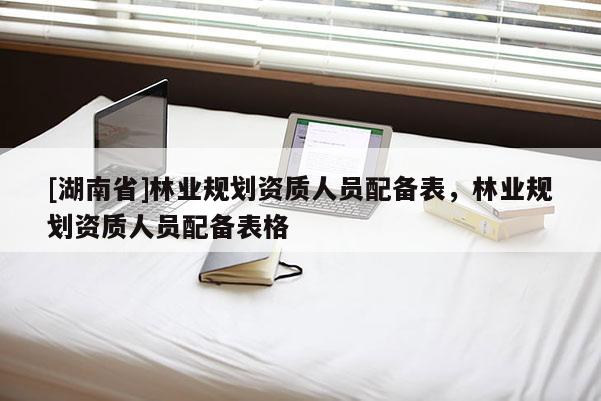 [湖南省]林業(yè)規(guī)劃資質(zhì)人員配備表，林業(yè)規(guī)劃資質(zhì)人員配備表格