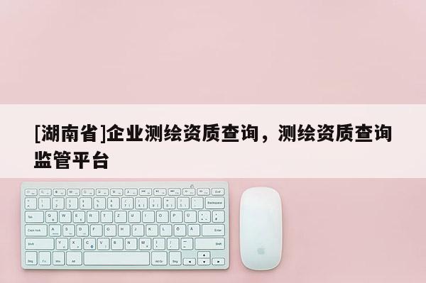[湖南省]企業(yè)測繪資質(zhì)查詢，測繪資質(zhì)查詢監(jiān)管平臺
