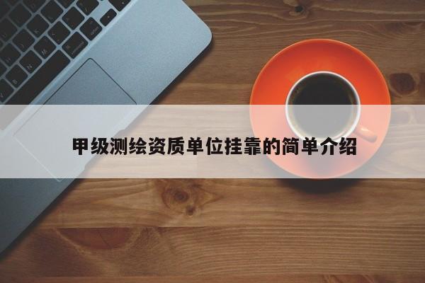 甲級測繪資質(zhì)單位掛靠的簡單介紹