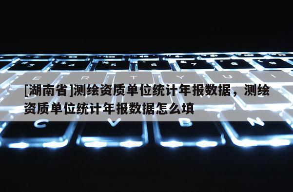 [湖南省]測(cè)繪資質(zhì)單位統(tǒng)計(jì)年報(bào)數(shù)據(jù)，測(cè)繪資質(zhì)單位統(tǒng)計(jì)年報(bào)數(shù)據(jù)怎么填